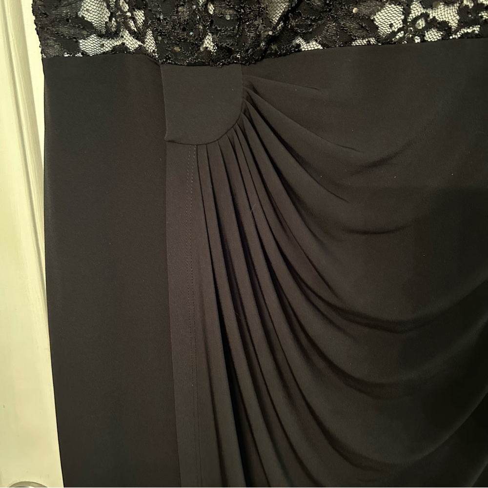 Dress‎ Barn Collection Black Faux Wrap dress Size 18W - Picture 7 of 9